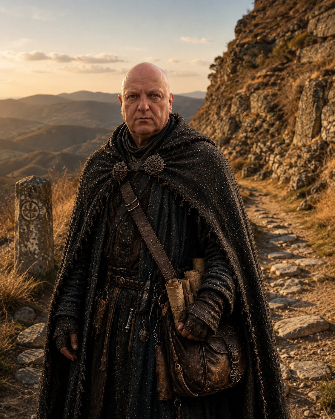 Corvelius da Serra — The Silent Cartographer, character in The Fractured Elden by Aurelia da Serra